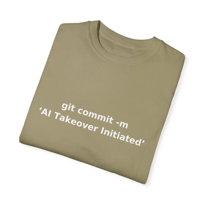 AI T-Shirt, Funny Code Humor, Git Commit Design - CryptoAiShop