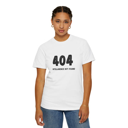 AI T-Shirt, Humor 404, Algodón Unisex