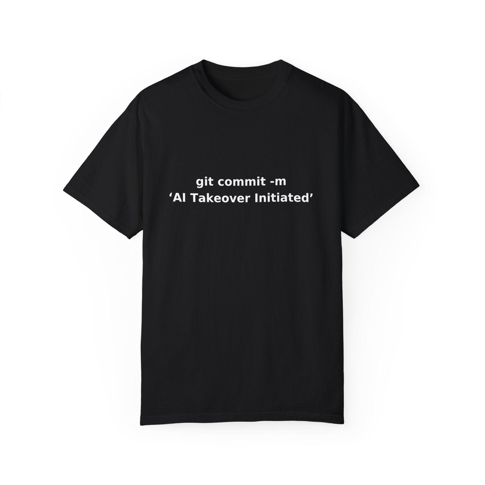 AI T-Shirt, Funny Code Humor, Git Commit Design - CryptoAiShop