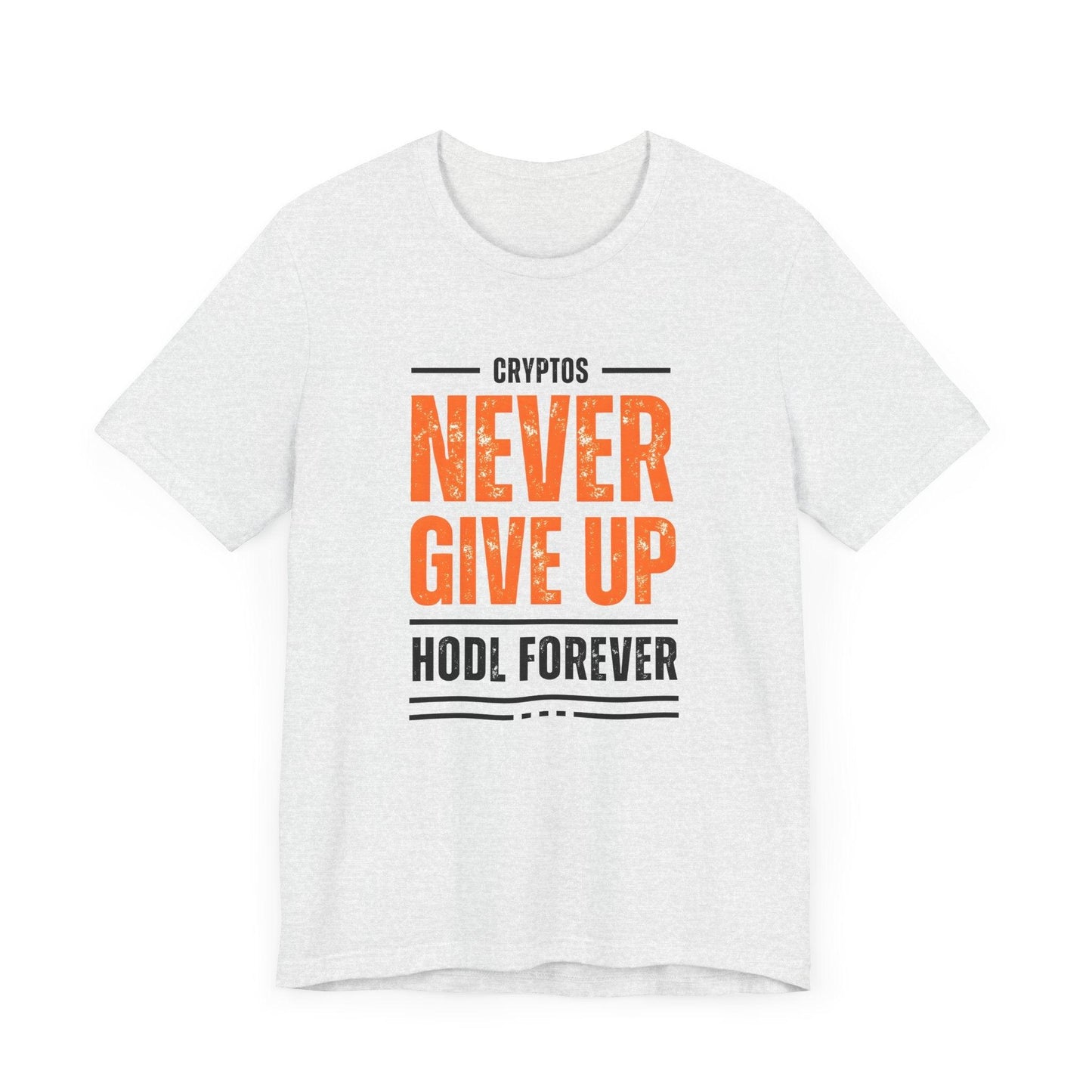 Crypto T-Shirt, HODL Forever, Cotton - CryptoAiShop