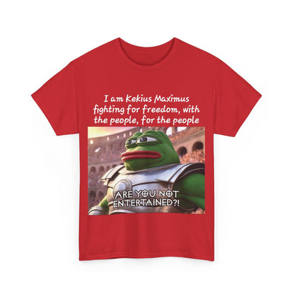 Crypto Unisex T-Shirt, Kekius Maximus Meme, Cotton - CryptoAiShop