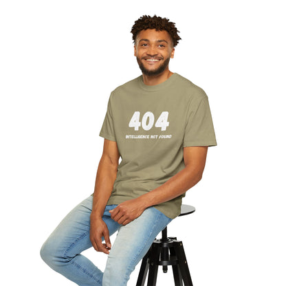 AI T-Shirt, Humor 404, Algodón Unisex