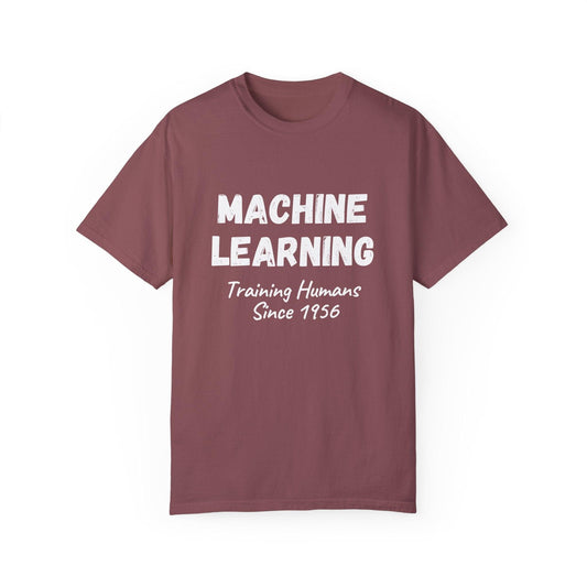 AI Unisex T-Shirt, Machine Learning Humor, Cotton - CryptoAiShop