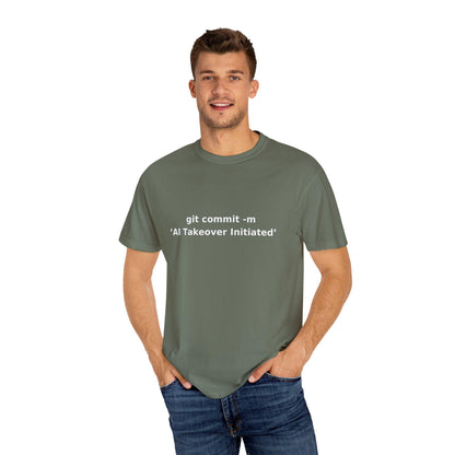 AI T-Shirt, Funny Code Humor, Git Commit Design - CryptoAiShop