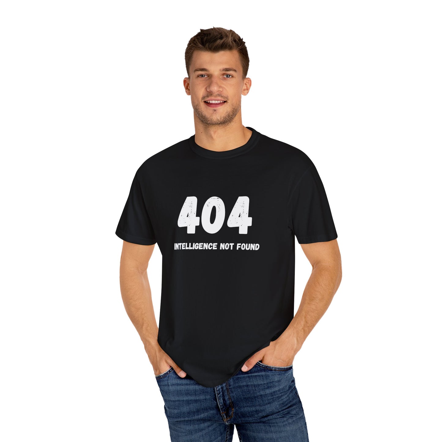 AI T-Shirt, Humor 404, Algodón Unisex