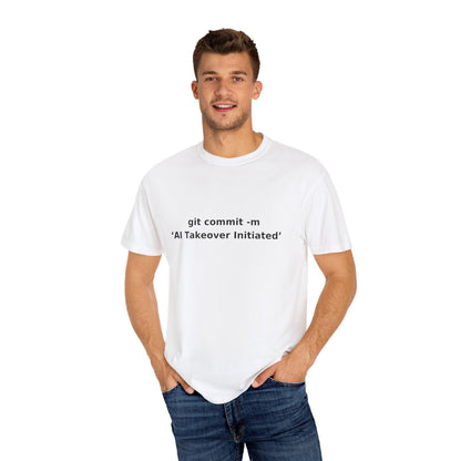 AI T-Shirt, Funny Code Humor, Git Commit Design - CryptoAiShop