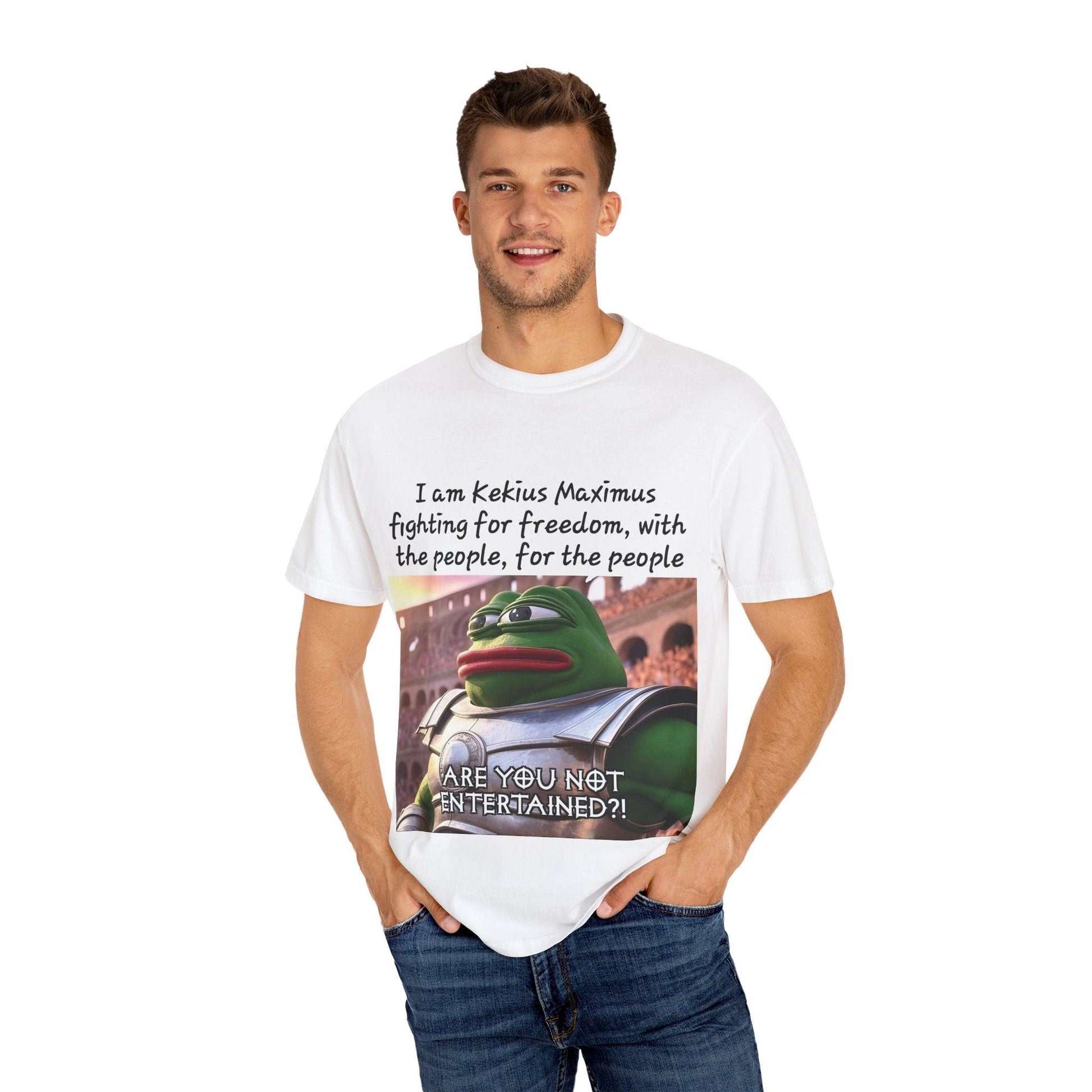 Crypto Unisex T-Shirt, Kekius Maximus Meme Coin - CryptoAiShop