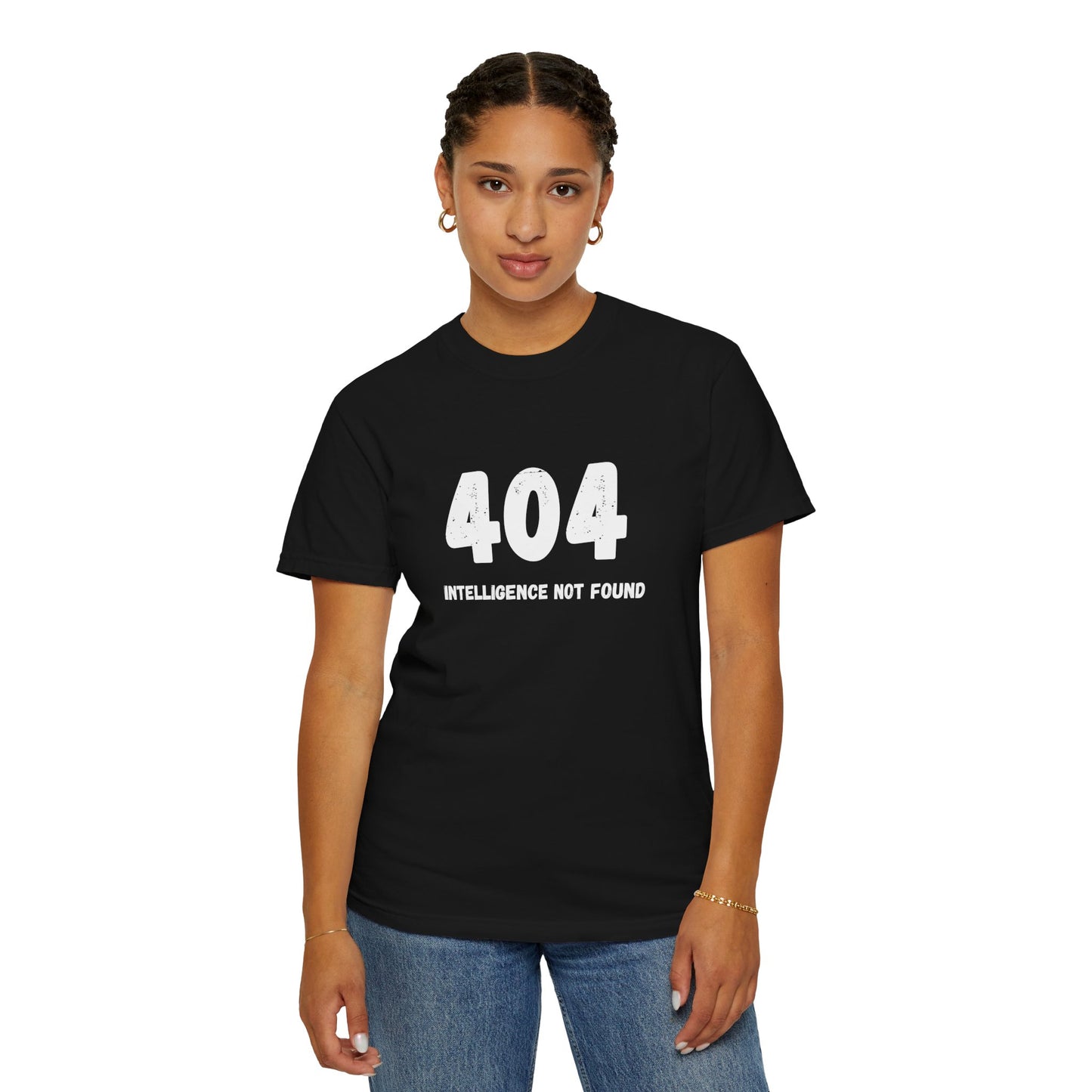 AI T-Shirt, Humor 404, Algodón Unisex