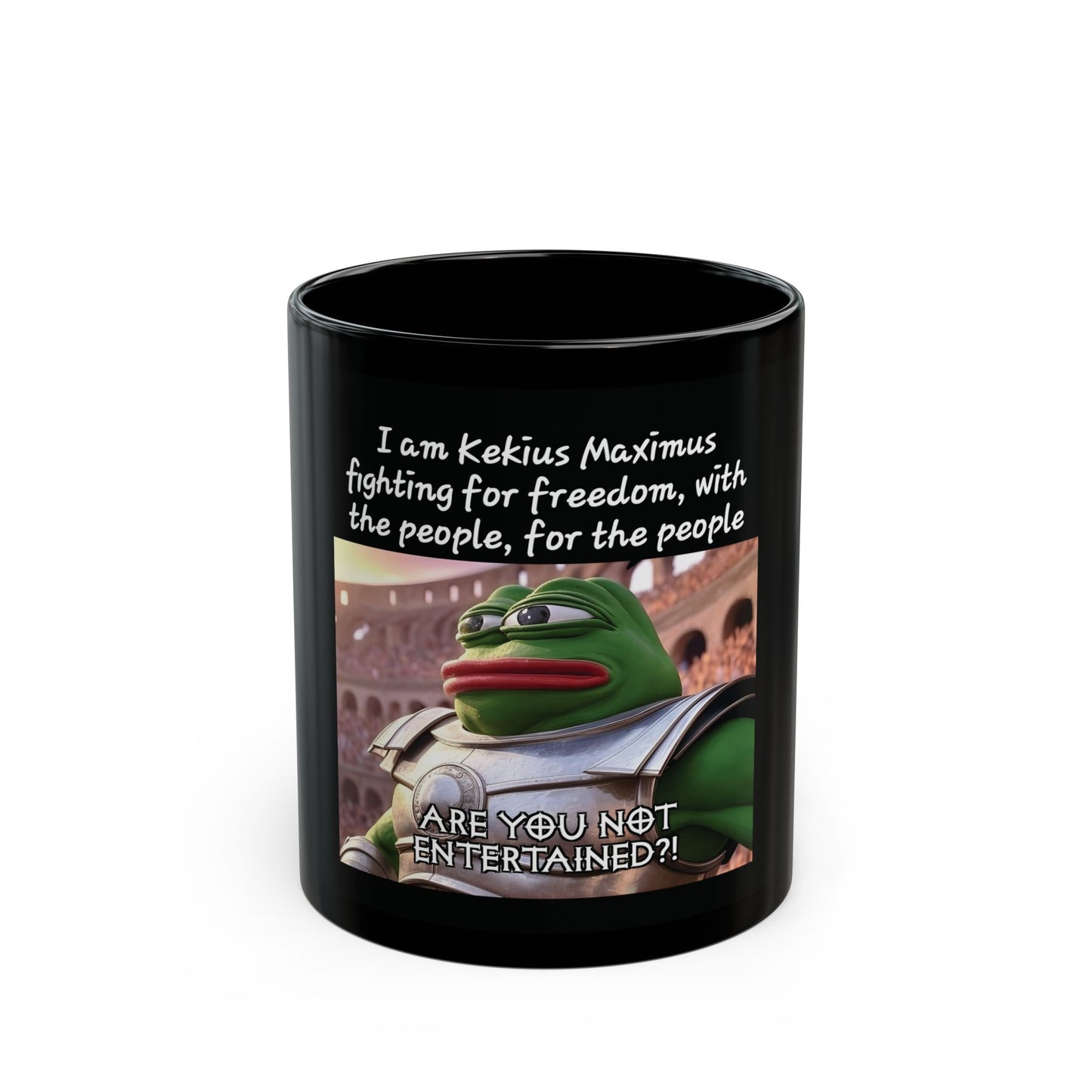 Crypto Mug, Kekius Maximus Meme Coin, 11oz, Ceramic