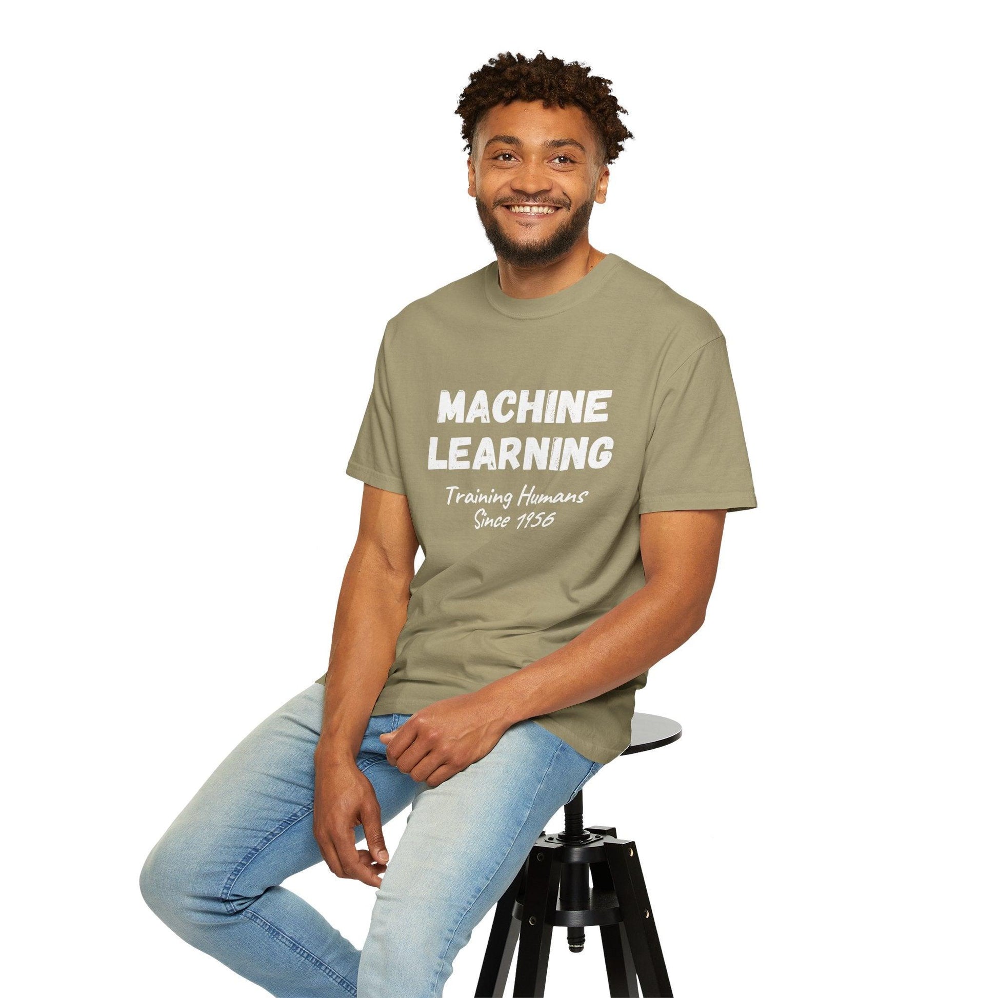 AI Unisex T-Shirt, Machine Learning Humor, Cotton - CryptoAiShop