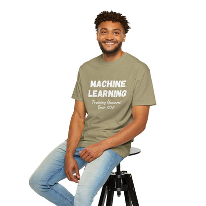 AI Unisex T-Shirt, Machine Learning Humor, Cotton - CryptoAiShop