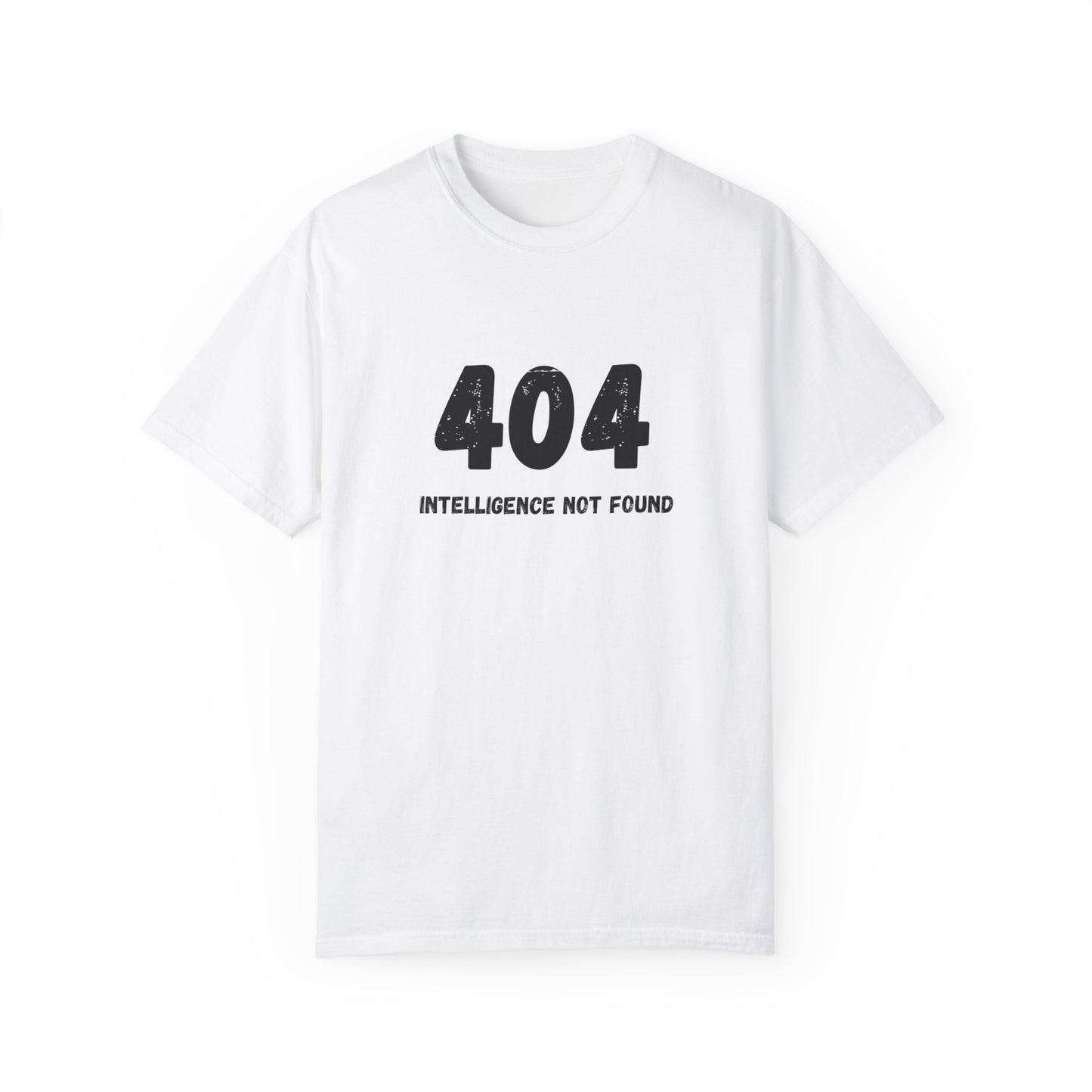 AI T-Shirt, Humor 404, Algodón Unisex