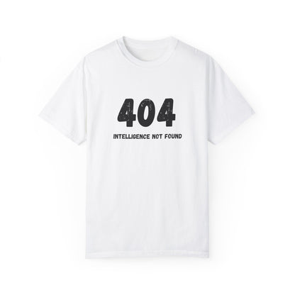 AI T-Shirt, Humor 404, Algodón Unisex