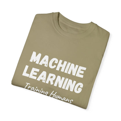 AI Unisex T-Shirt, Machine Learning Humor, Cotton - CryptoAiShop