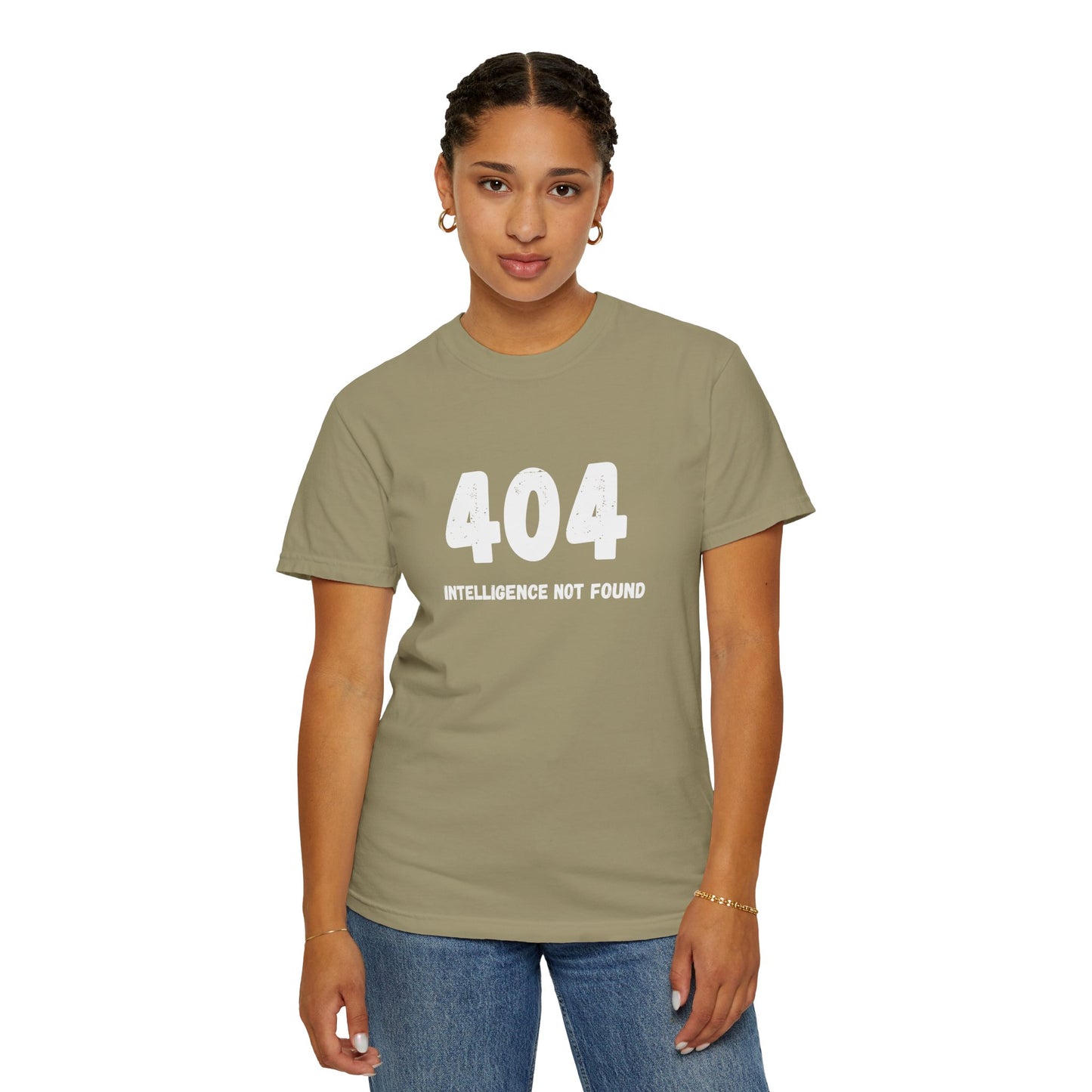 AI T-Shirt, Humor 404, Algodón Unisex