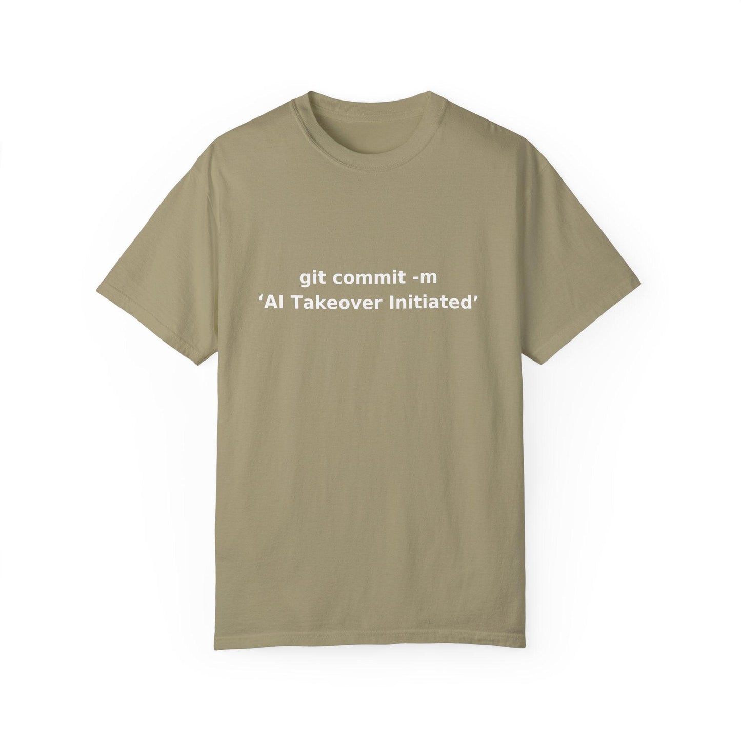 AI T-Shirt, Funny Code Humor, Git Commit Design - CryptoAiShop