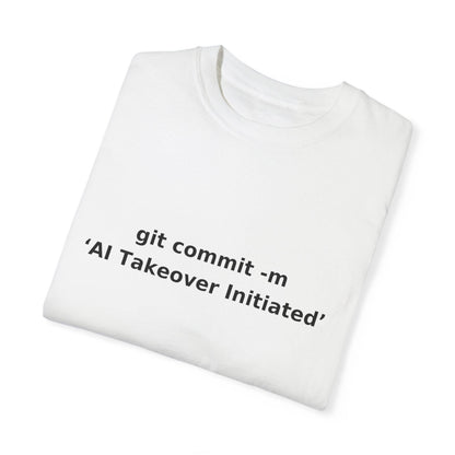 AI T-Shirt, Funny Code Humor, Git Commit Design - CryptoAiShop