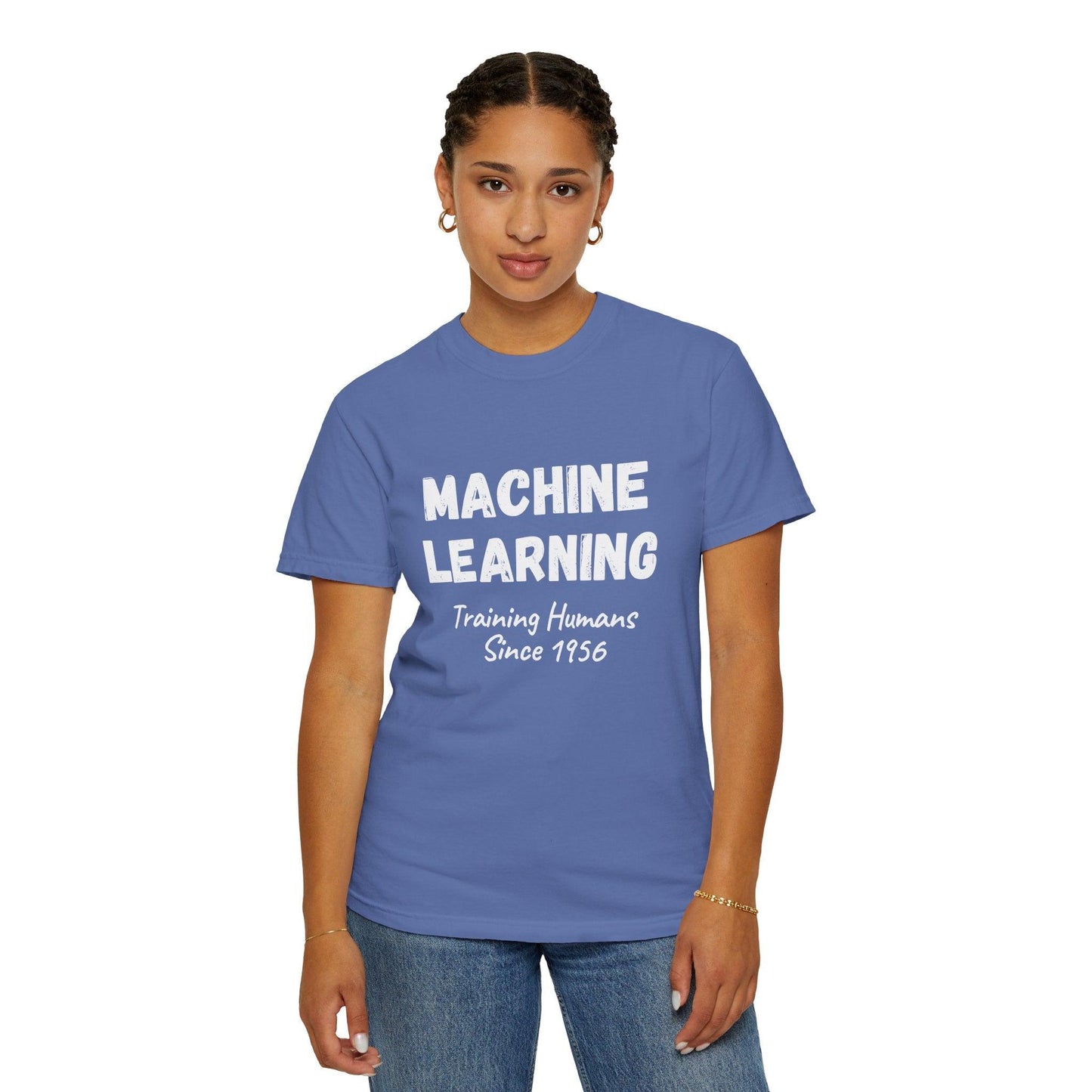 AI Unisex T-Shirt, Machine Learning Humor, Cotton - CryptoAiShop