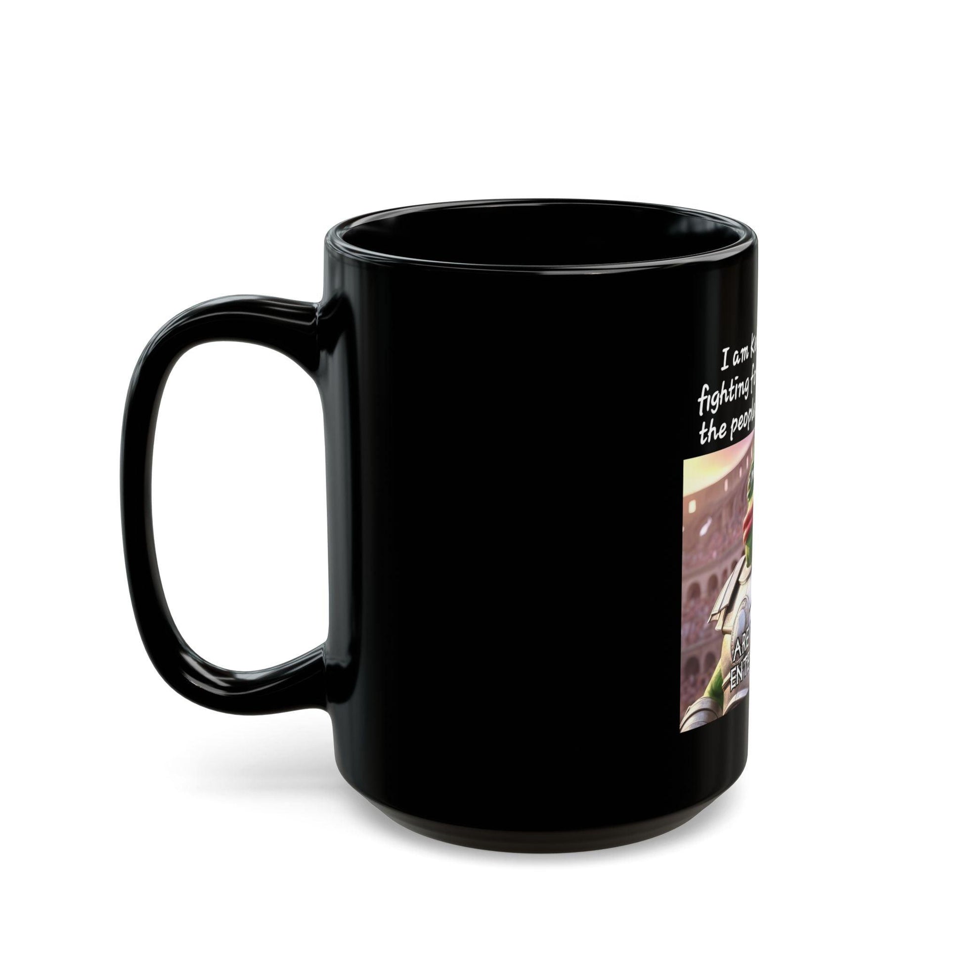 Crypto Mug, Kekius Maximus, Black, 11oz, Ceramic - CryptoAiShop