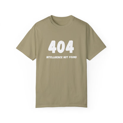 AI T-Shirt, Humor 404, Algodón Unisex