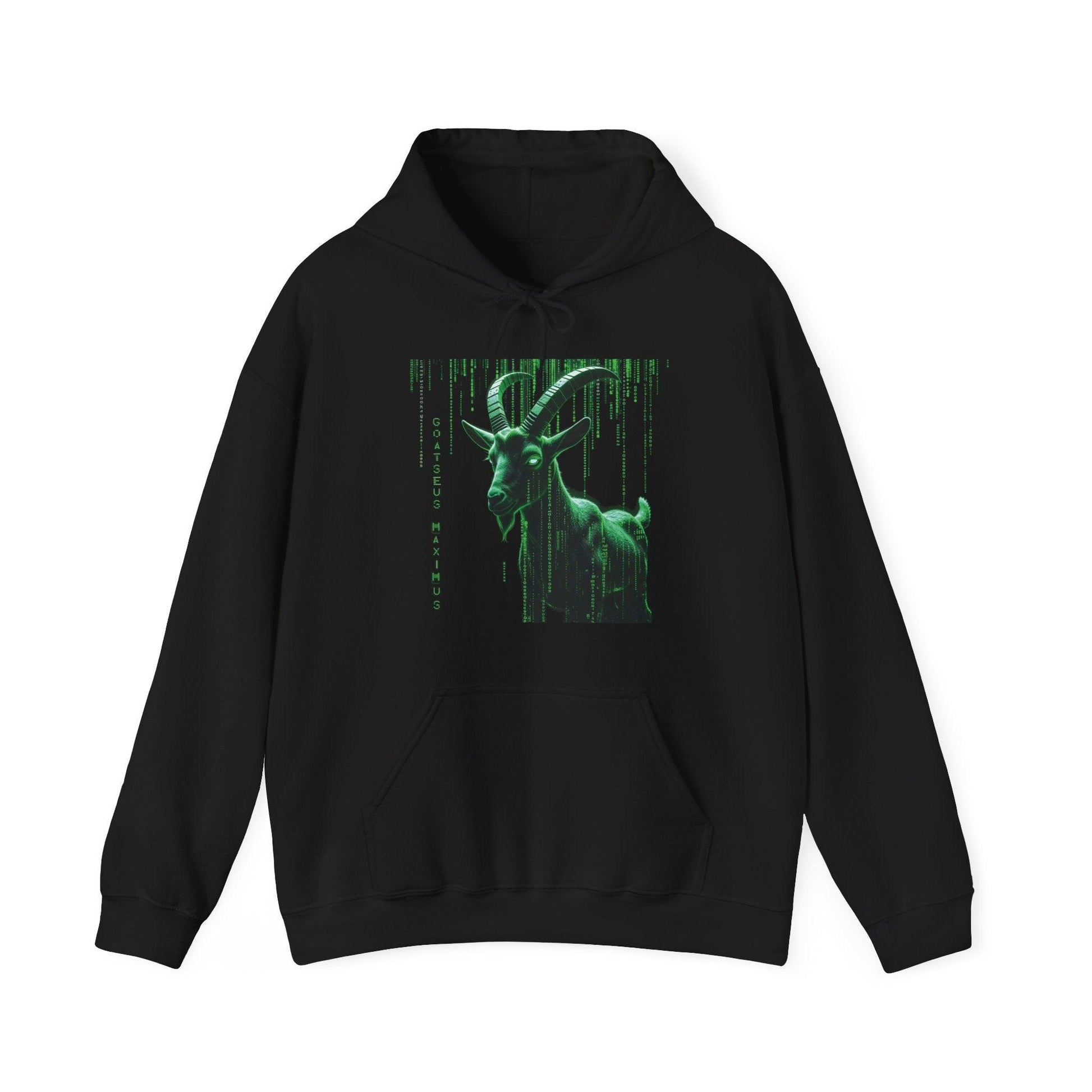 Crypto Unisex Hoodie, Goatseus Maximus, Cotton - CryptoAiShop