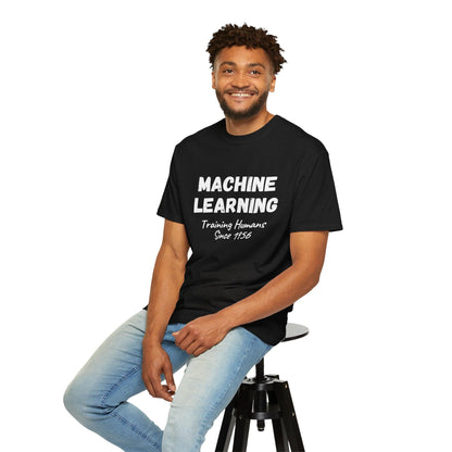 AI Unisex T-Shirt, Machine Learning Humor, Cotton - CryptoAiShop