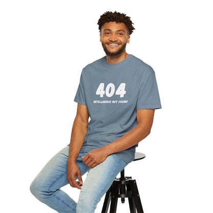 AI T-Shirt, Humor 404, Algodón Unisex