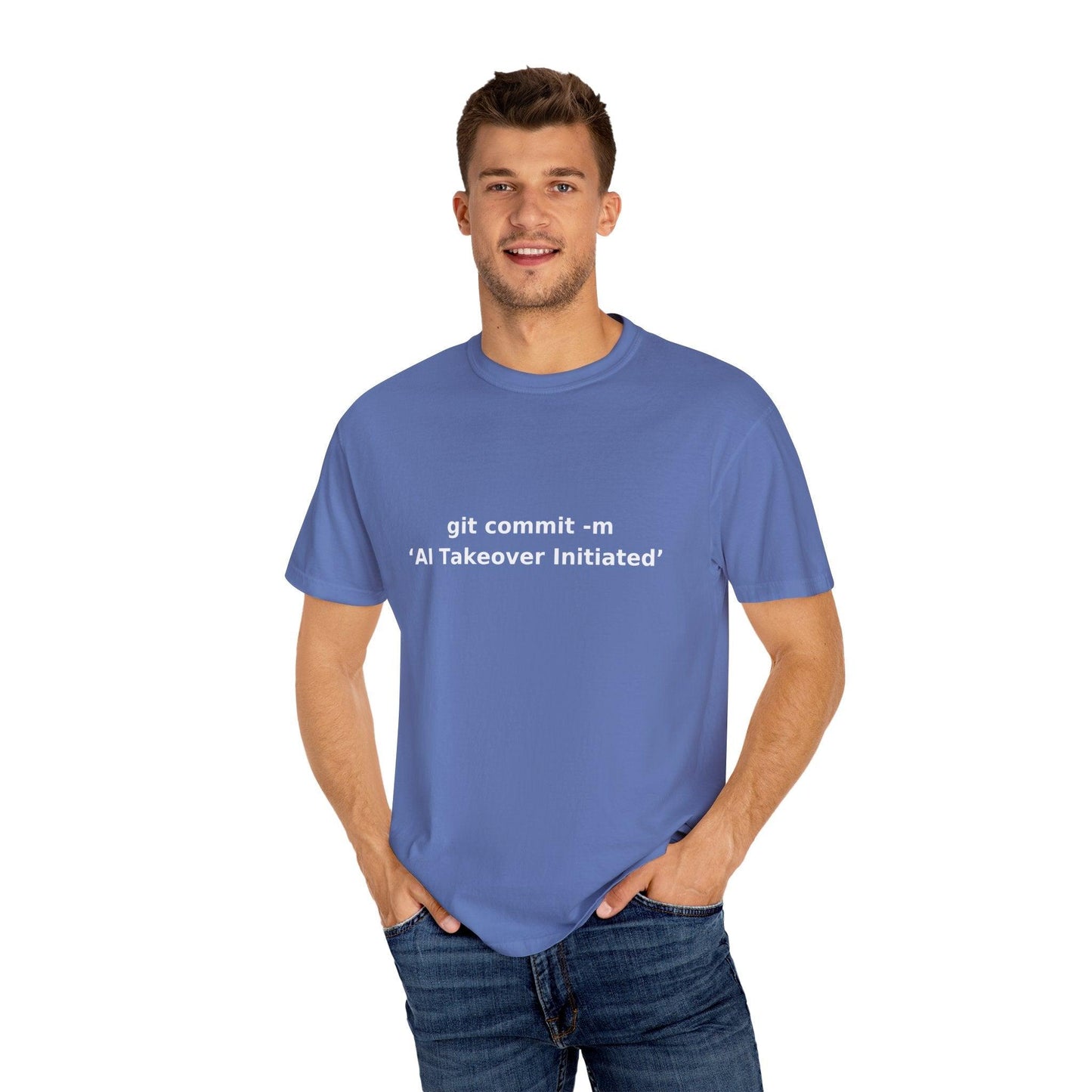 AI T-Shirt, Funny Code Humor, Git Commit Design - CryptoAiShop