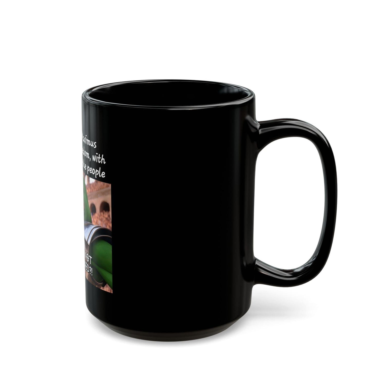 Crypto Mug, Kekius Maximus, Black, 11oz, Ceramic - CryptoAiShop