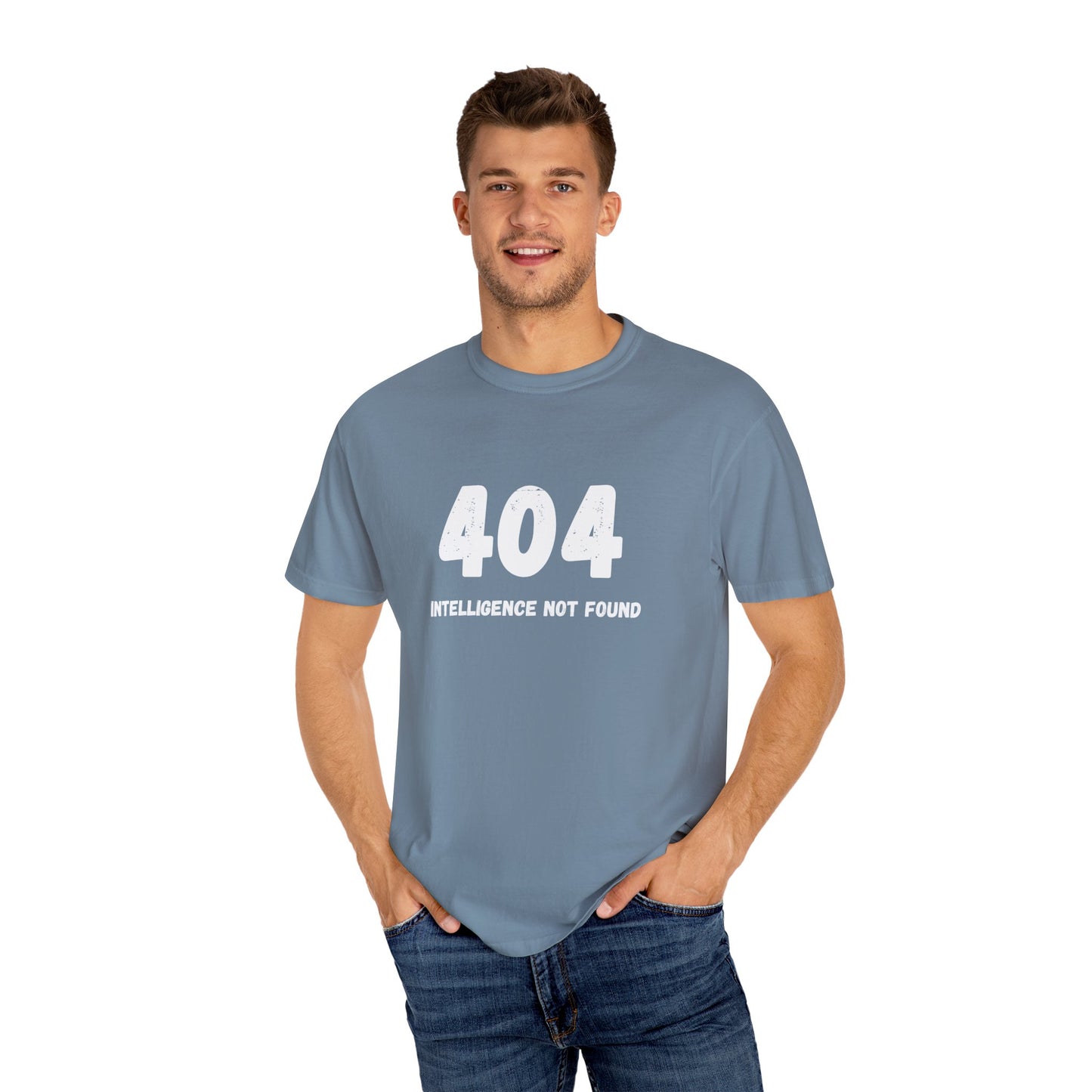 AI T-Shirt, Humor 404, Algodón Unisex