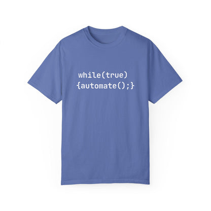 AI Unisex T-Shirt, Automation Code Joke, Cotton - CryptoAiShop