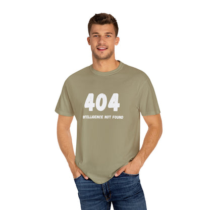 AI T-Shirt, Humor 404, Algodón Unisex