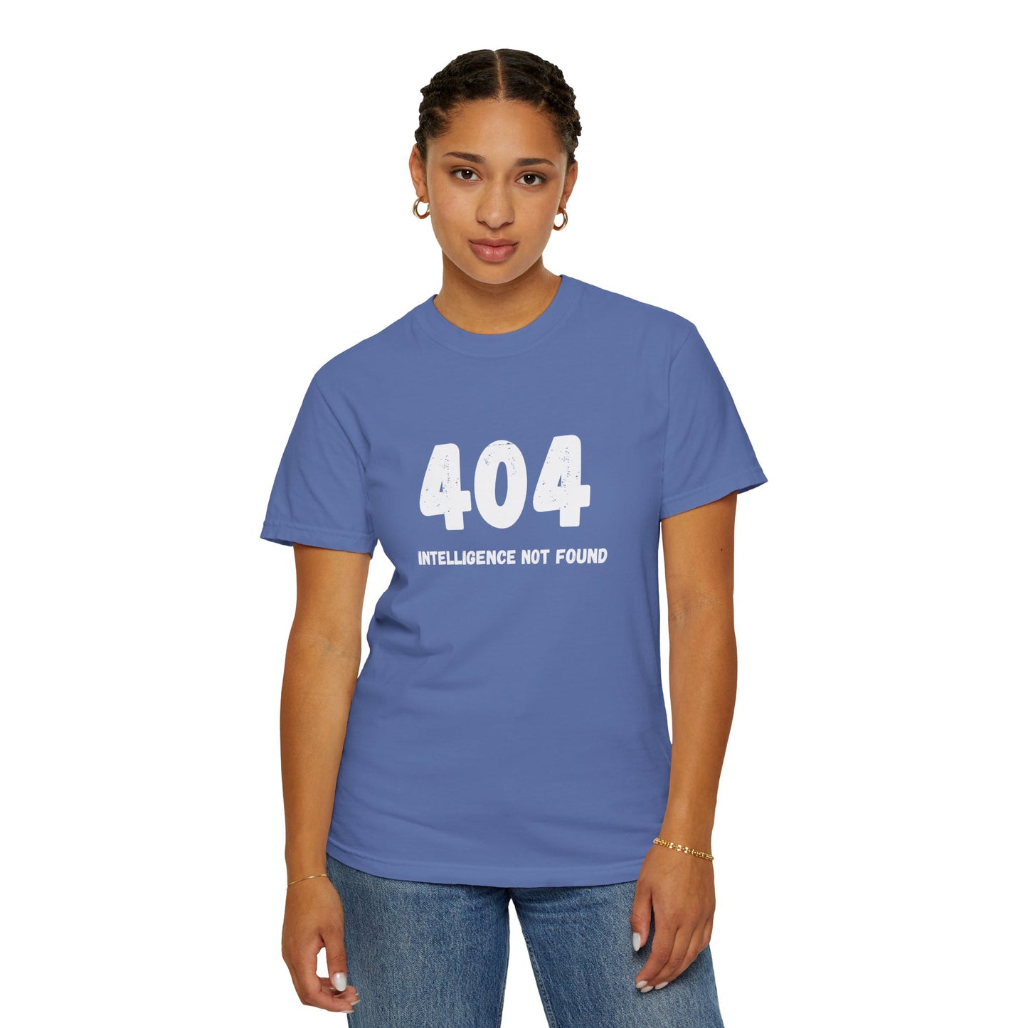 AI T-Shirt, Humor 404, Algodón Unisex