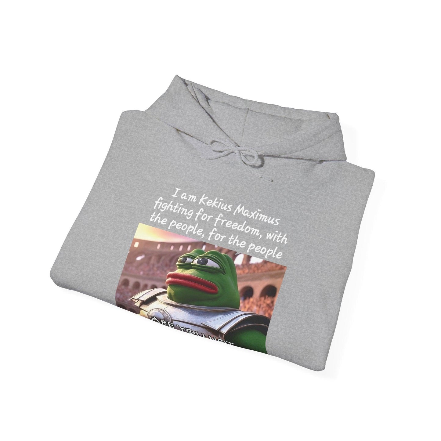 Crypto Unisex Hoodie, Kekius Maximus Meme Coin - CryptoAiShop