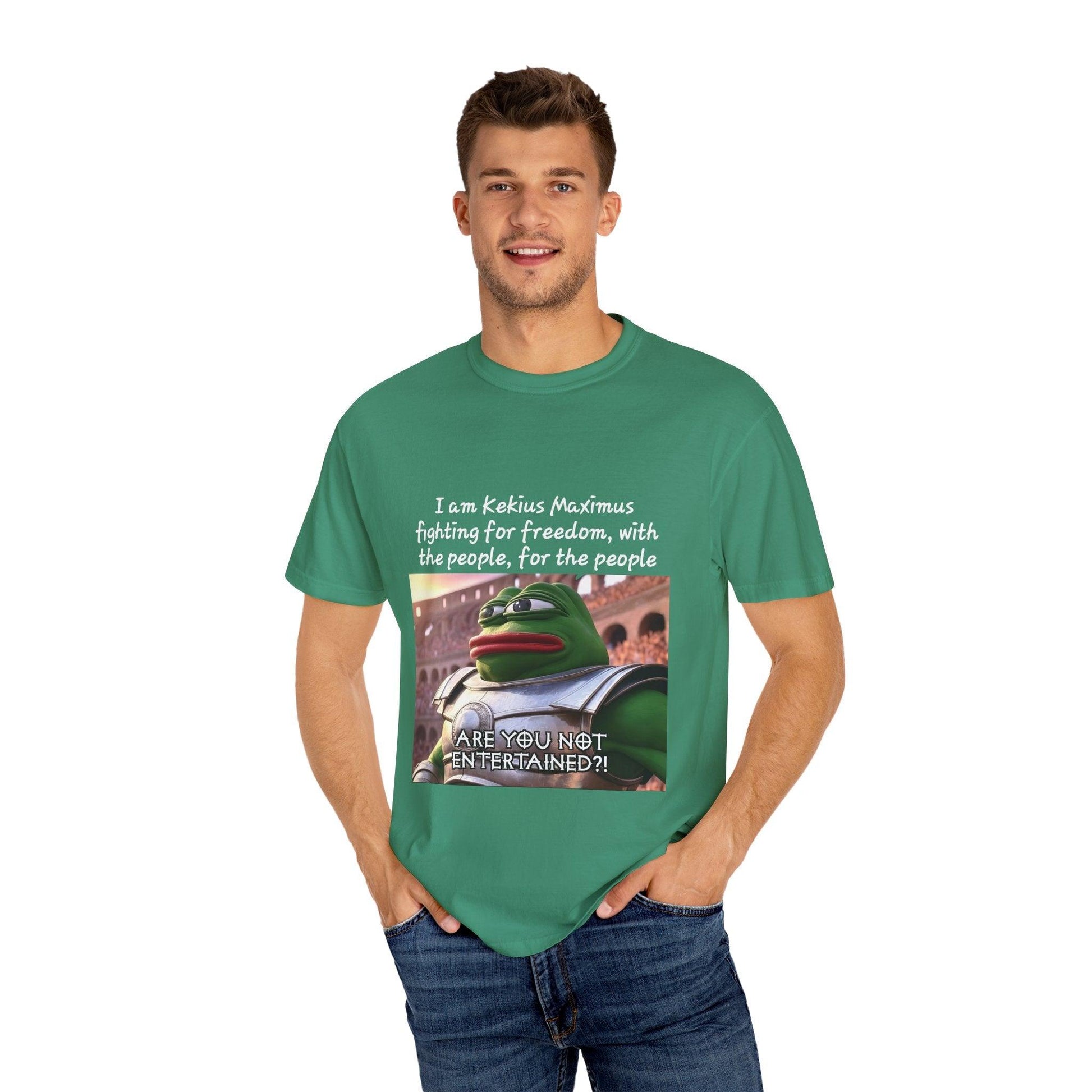 Crypto Unisex T-Shirt, Kekius Maximus Meme Coin - CryptoAiShop