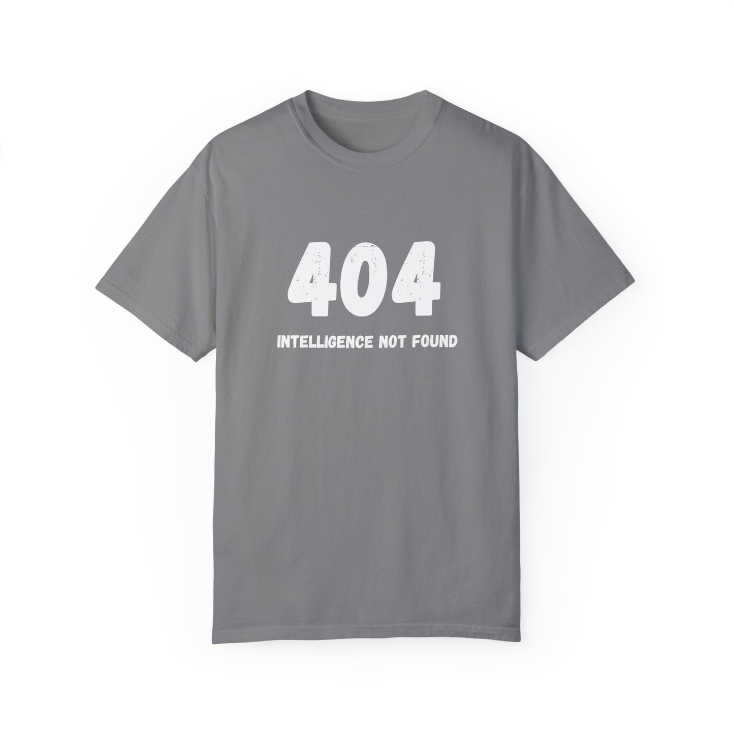 AI T-Shirt, Humor 404, Algodón Unisex