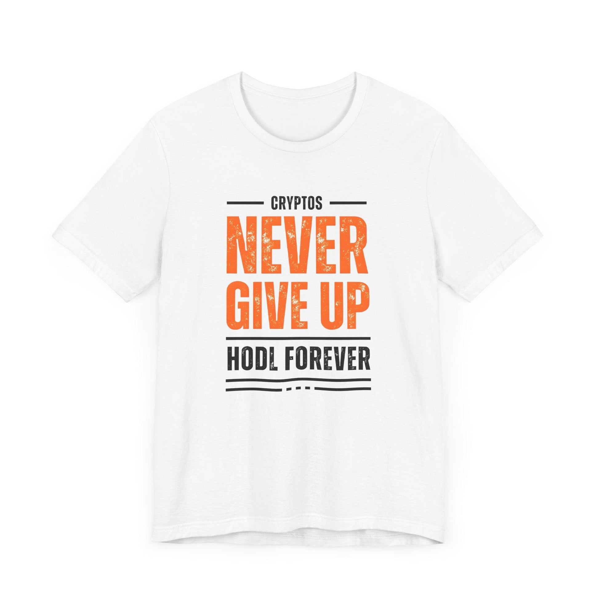 Crypto T-Shirt, HODL Forever, Cotton - CryptoAiShop