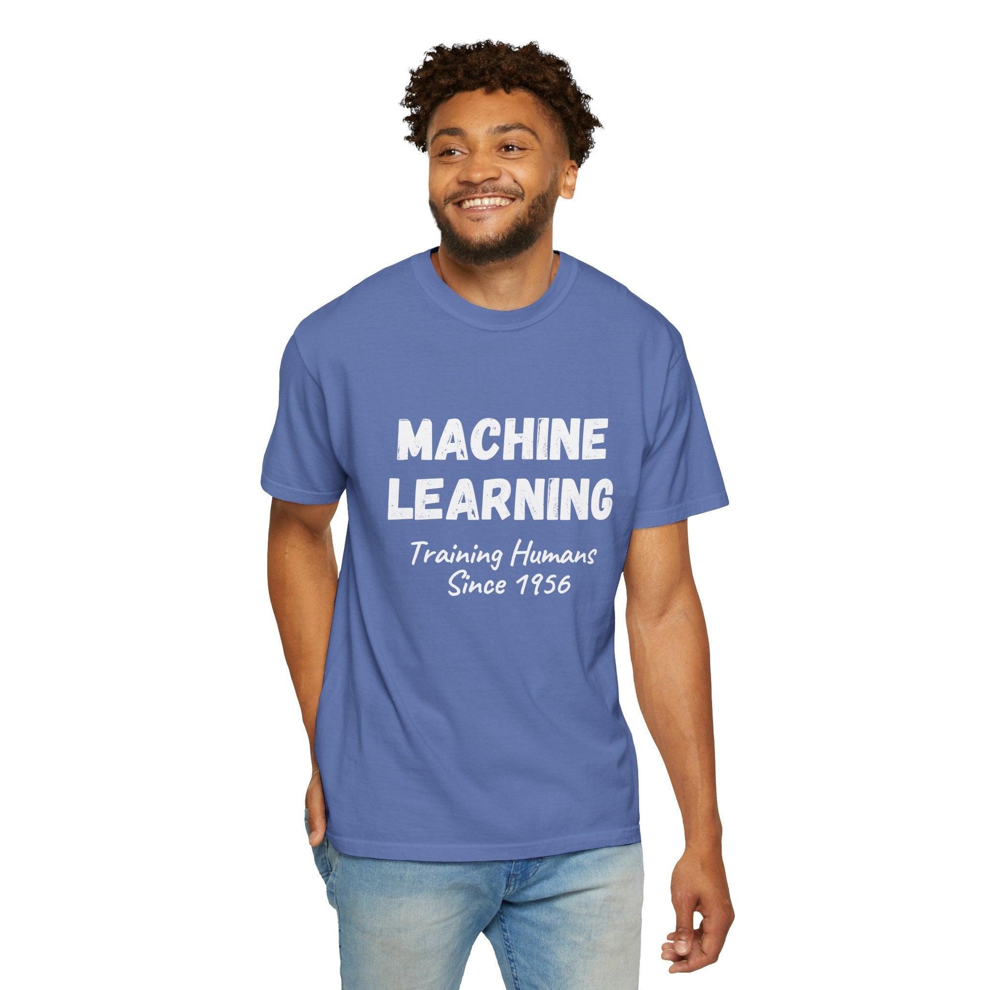 AI Unisex T-Shirt, Machine Learning Humor, Cotton - CryptoAiShop