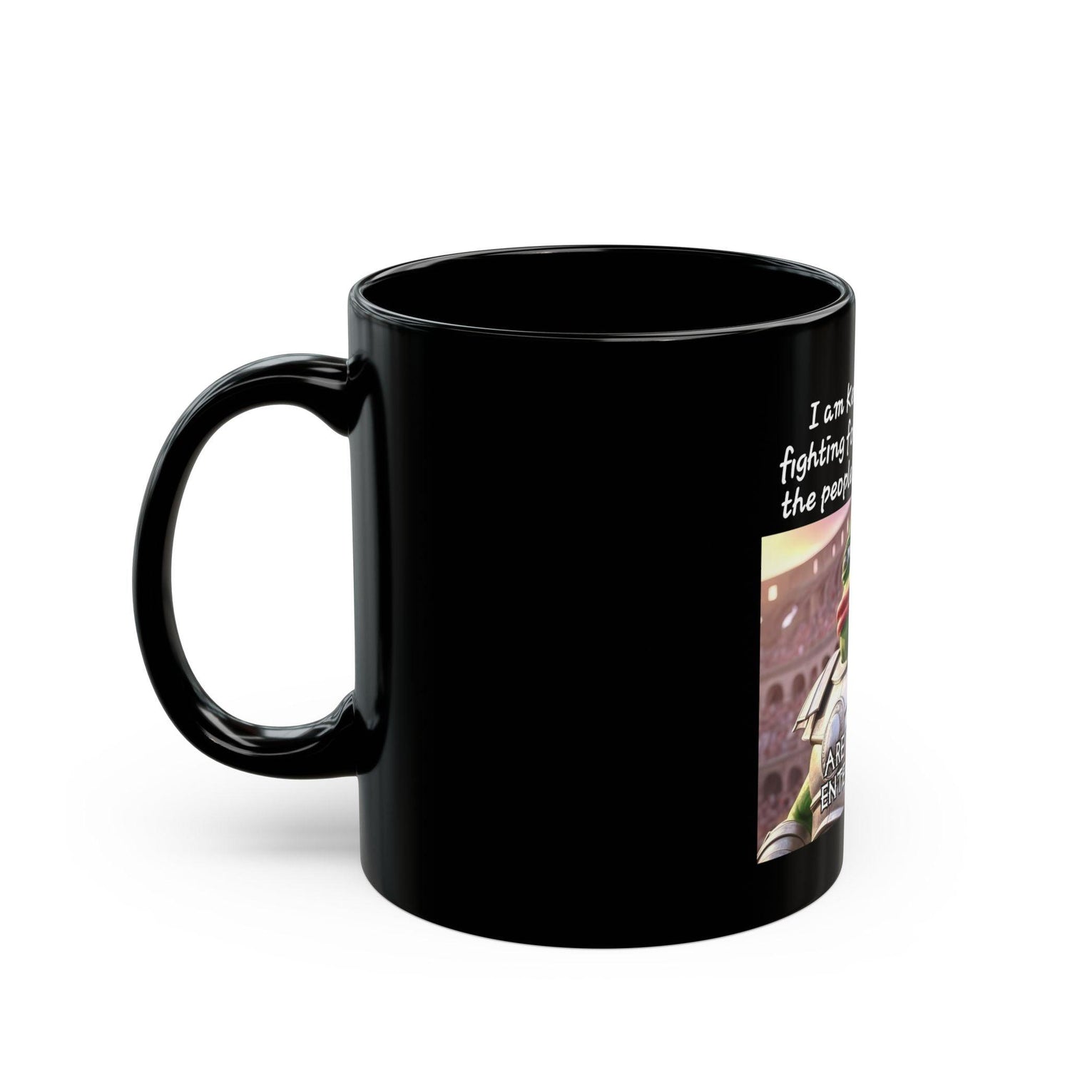 Crypto Mug, Kekius Maximus, Black, 11oz, Ceramic - CryptoAiShop