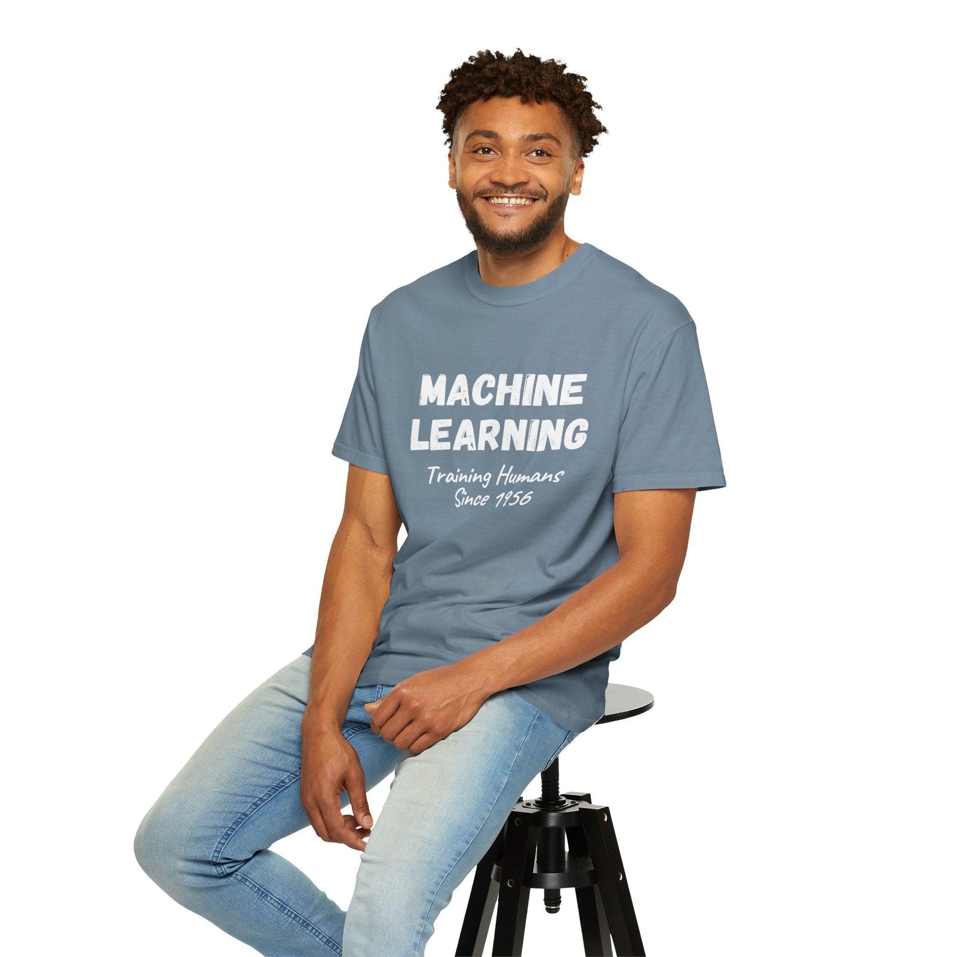 AI Unisex T-Shirt, Machine Learning Humor, Cotton - CryptoAiShop