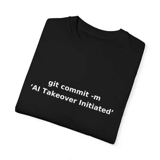 AI T-Shirt, Funny Code Humor, Git Commit Design - CryptoAiShop