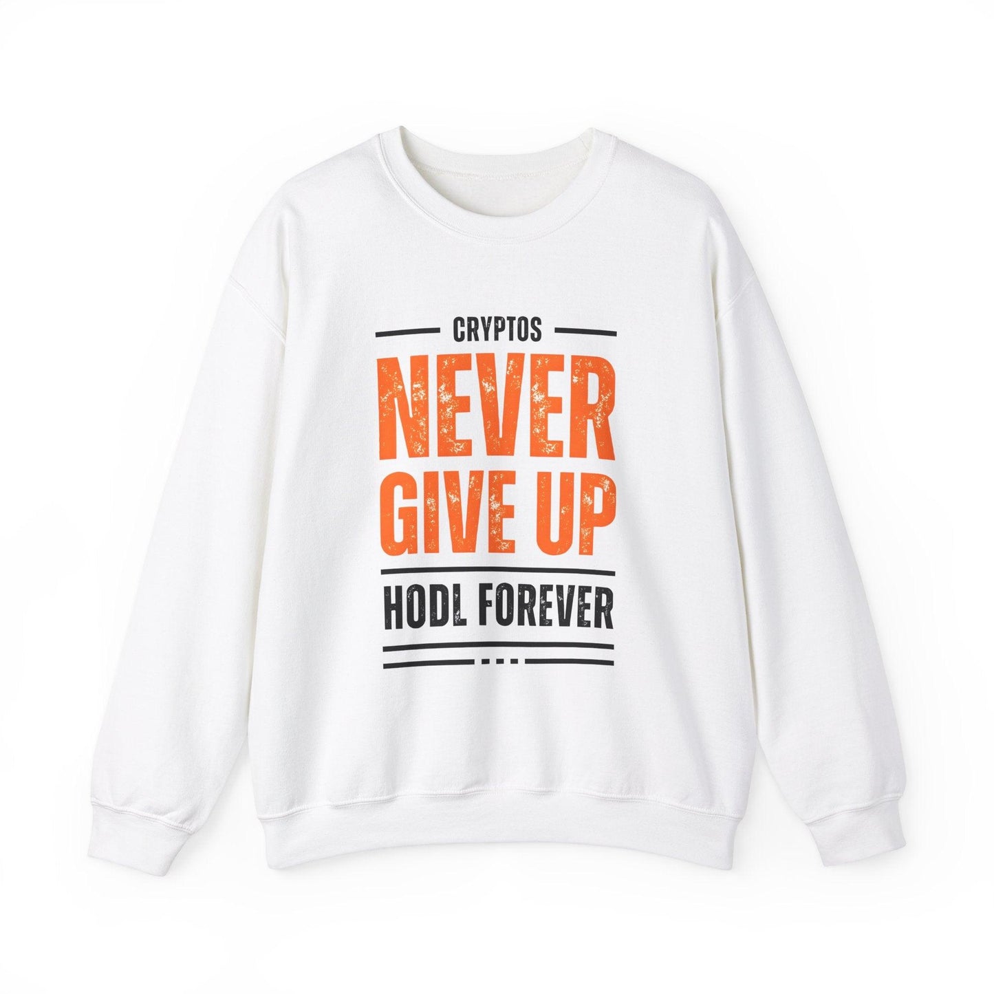 Crypto Unisex Sweatshirt, HODL Forever, Cotton - CryptoAiShop