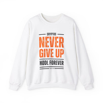 Crypto Unisex Sweatshirt, HODL Forever, Cotton - CryptoAiShop