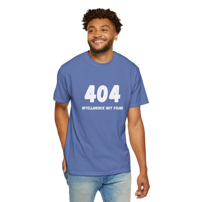 AI T-Shirt, Humor 404, Algodón Unisex