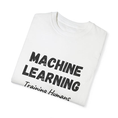 AI Unisex T-Shirt, Machine Learning Humor, Cotton - CryptoAiShop